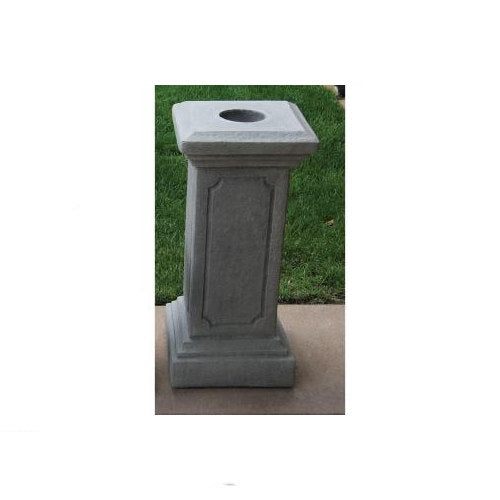 Square Paneled Pedestal 28" High