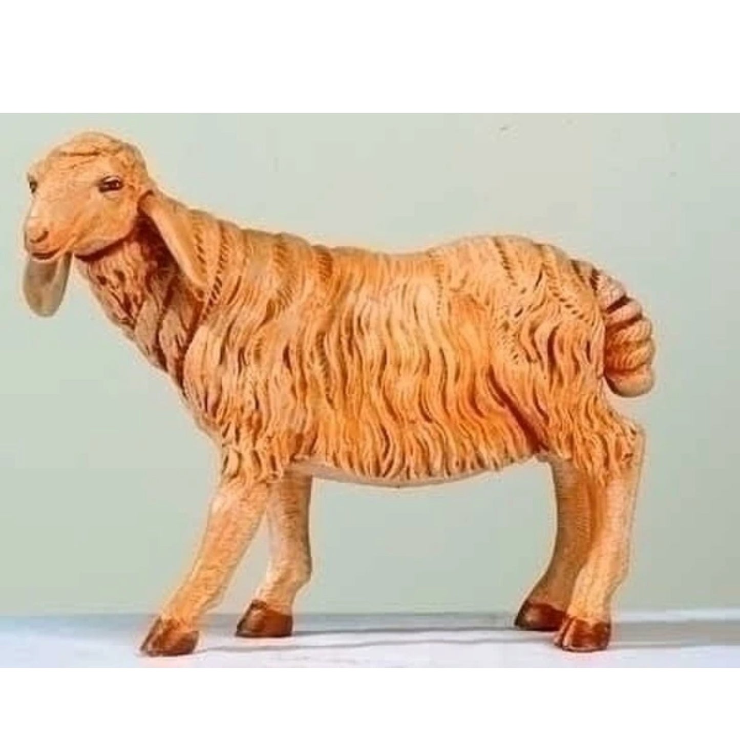 Shepherd sheep nativity lamb Sculptures large church statues Fontanini