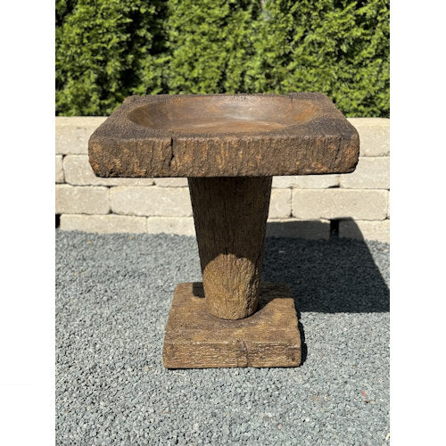 Stone Edge Birdbath 2 Pcs