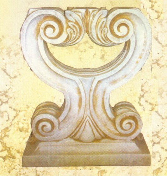 Twin Acanthus Dining Table Base