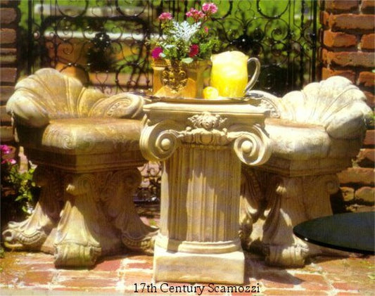 17th Cent. Scamozzi Side Table Base