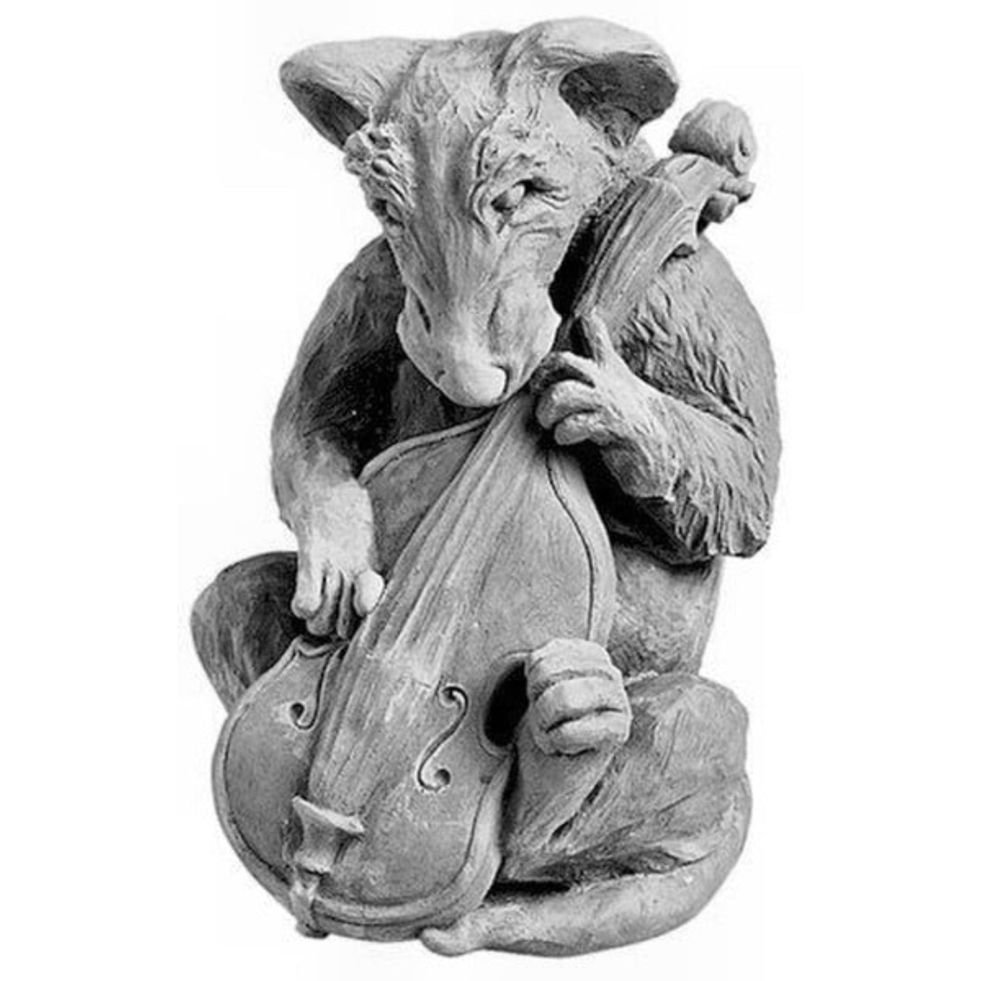 Stone Mouse Statue - The Guys Rat Band: Lester On Base Statue