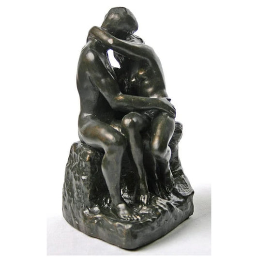 Lovers The Kiss By Rodin Statue Bronze Sculpture Replicated Museum