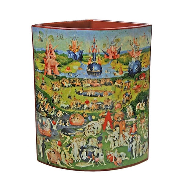 Garden of Earthly Delights Vase by Bosch Ceramic famous religious triptych painting
