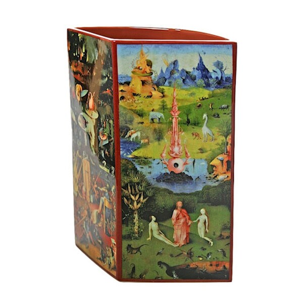 Garden of Earthly Delights Vase by Bosch religious triptych painting