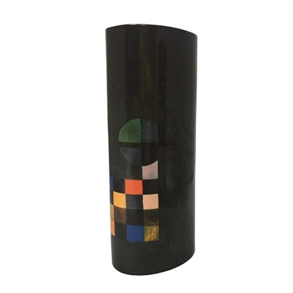 Kandinsky Ceramic Vase Abstract Geometric
