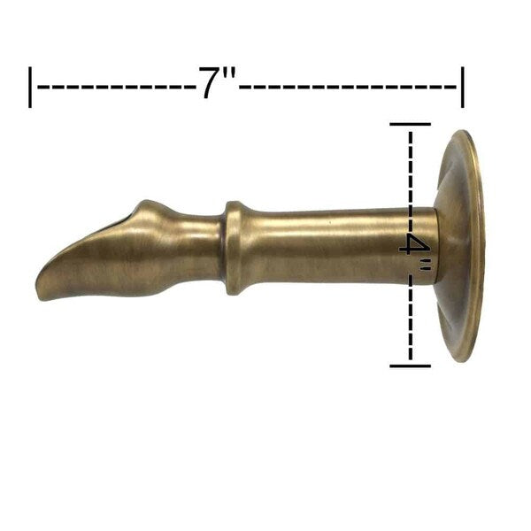 Anzio Spout custom made brass Italian Decorative Fountain scuppers emitters