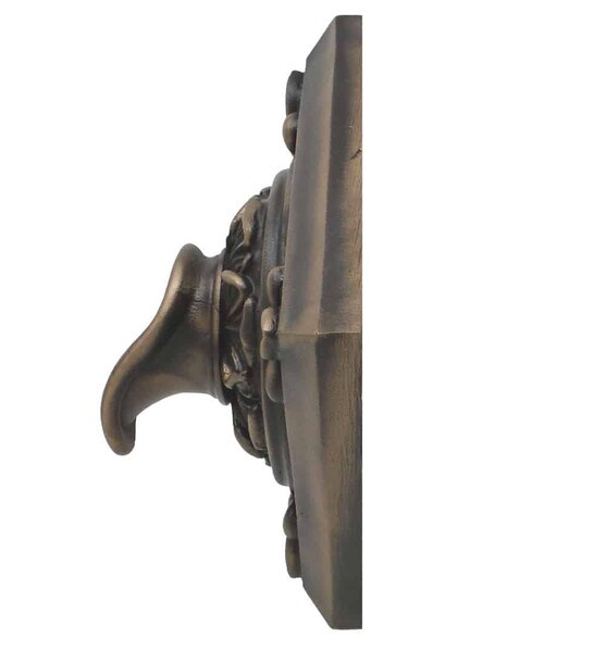 Short Oak Leaf Scupper - Diamond side view of emitter for fountains art