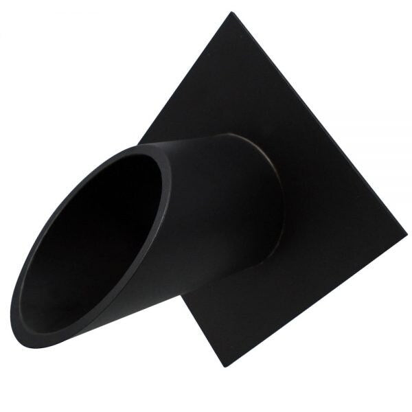 Deco Wall Scupper Spouts Diamond Backplate – 2.5″ Emitters Heads