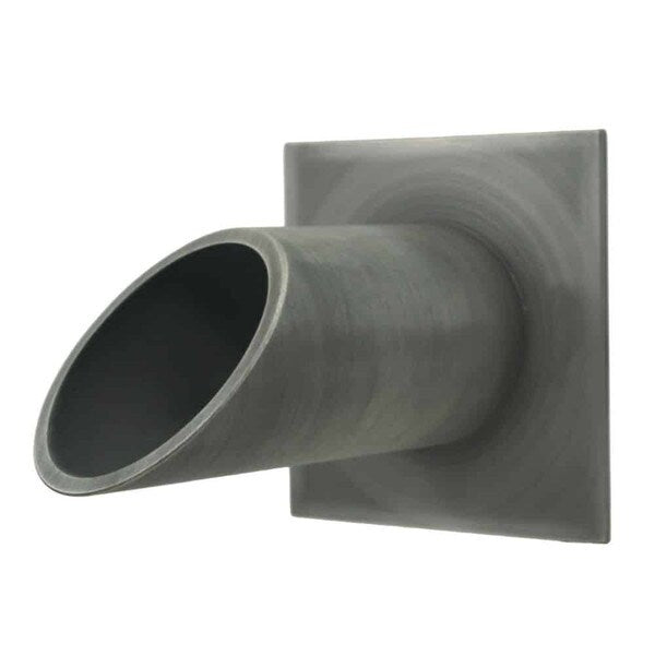 Deco Wall Scupper w/Square Backplate – 2″