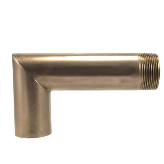 Deco 90 Degree Downspout β 1.5β³ Ornamental Outlets Hardware that Spouts Water
