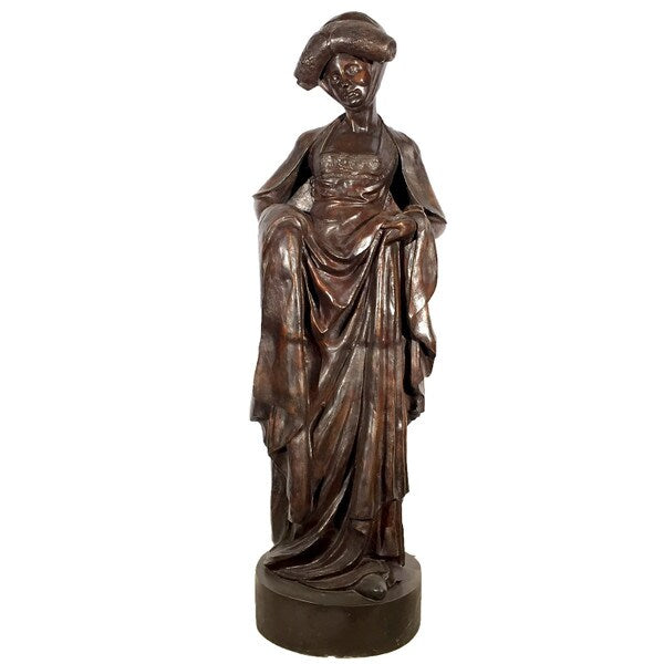 State Of Sibyl Detail From Tomb Of Duke of Savoy Statue Bronze