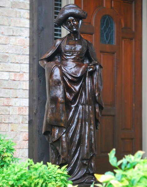 State Of Sibyl Detail From Tomb Of Duke of Savoy Statue Bronze