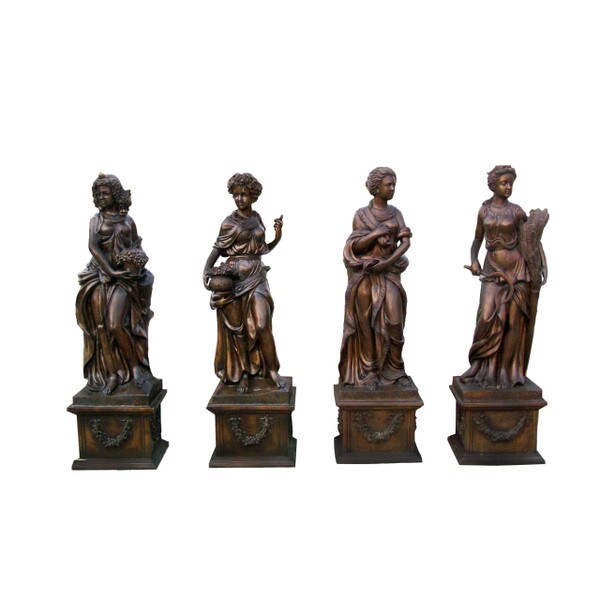 Four Season Life-size Set Statuary Statues Marble