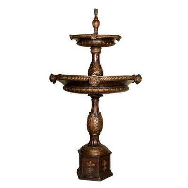 Classical Rose Bronze Fountain Available in two color choices Sculpture