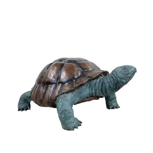 Turtle Fountain Bronze Statue 39 Inches Tall Water Feature