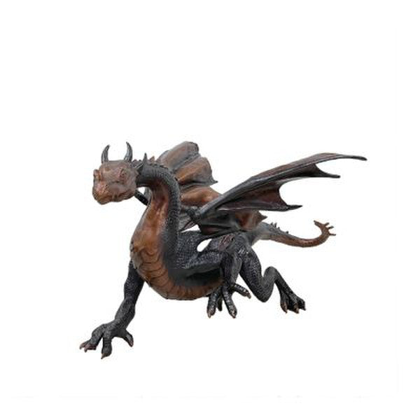 Bronze Dragon Statue 21 Inches Tall