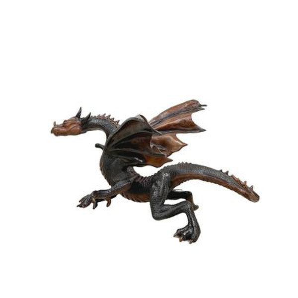 Bronze Dragon Statue Stalking Creeping Sculpture Large Garden Statuary