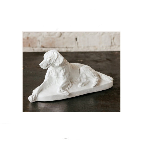 English Setter Dog Sculpture