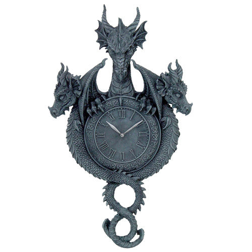 Dragon Sculptural Wall Clock