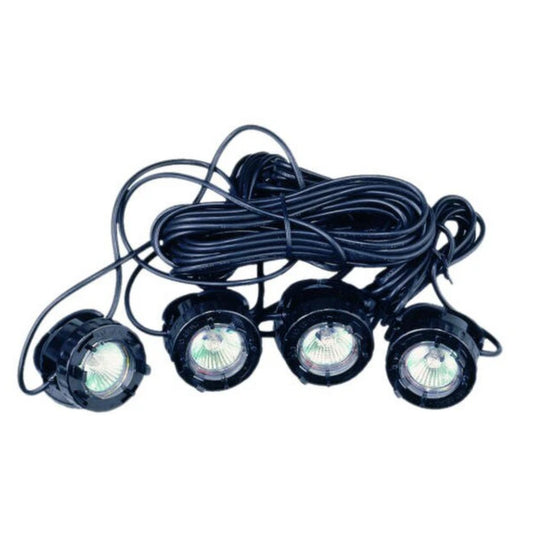 Four Led Light Submersible Kit for Underwater Ponds