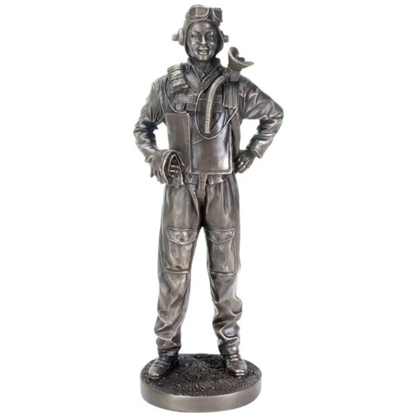 Airman World War II Soldier Sculpture Military Hero Figurine