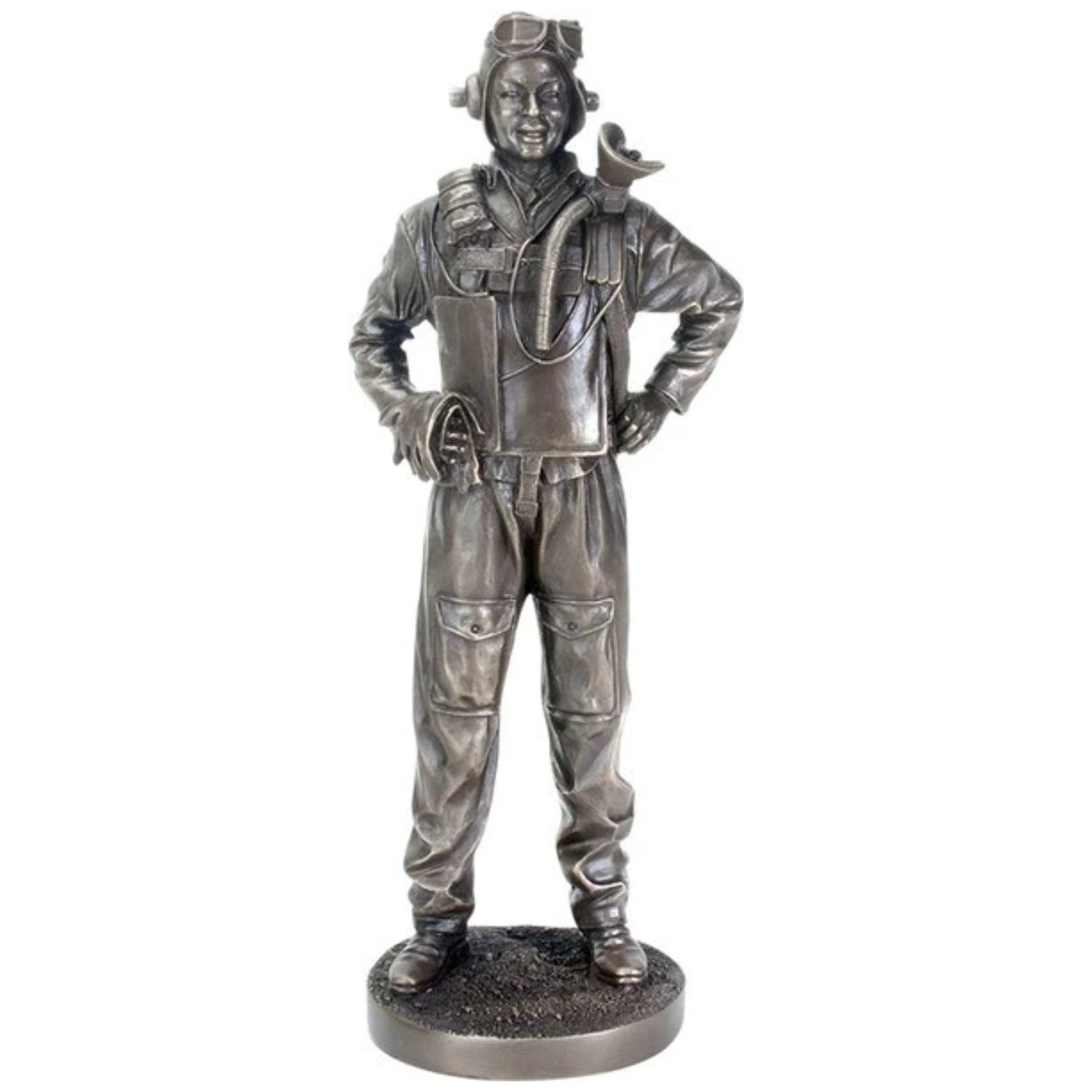 Airman World War II Soldier Sculpture Military Hero Figurine