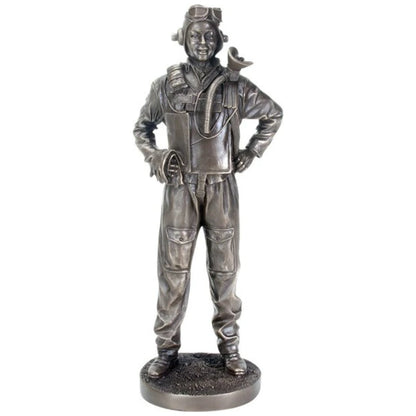 Airman World War II Soldier Sculpture Military Hero Figurine