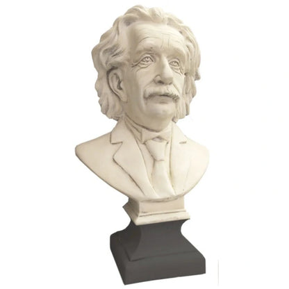 Albert Einstein Bust 27" High Statue