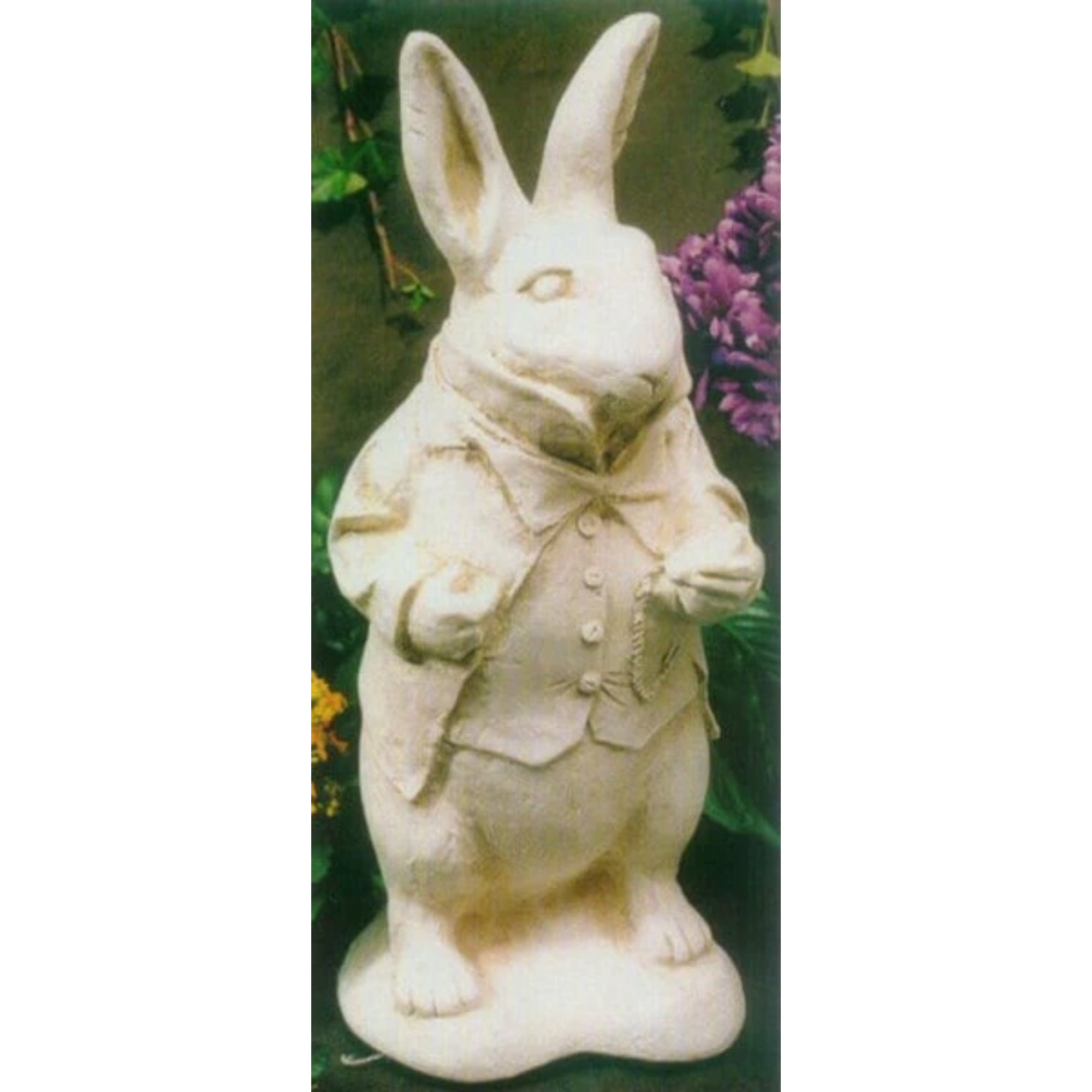 Alice In Wonderland: White Rabbit Garden Statue | Statue.com