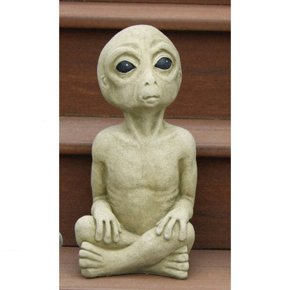 Alien Cement Stone Garden Statue