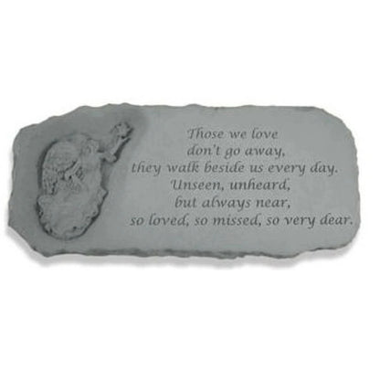 Guardian Angel Garden Memorial Bench With Verse