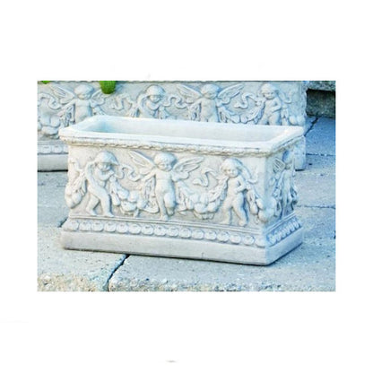 Angel Box Garden Planter Cement Angel Box Garden Dancing Cherubs