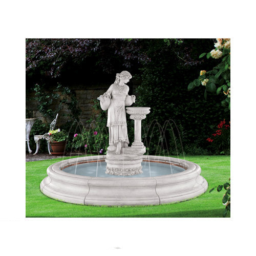 Angella In Toscana Pool Fountain with Spray Ring
