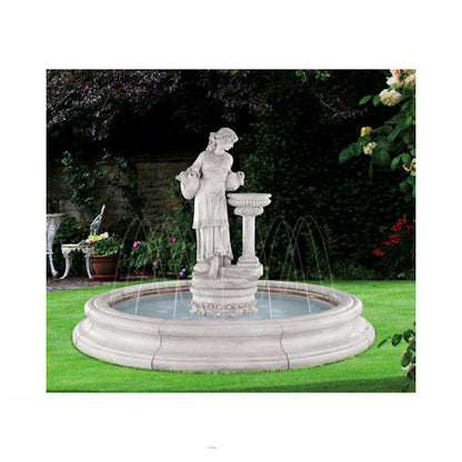 Angella In Toscana Pool Fountain with Spray Ring