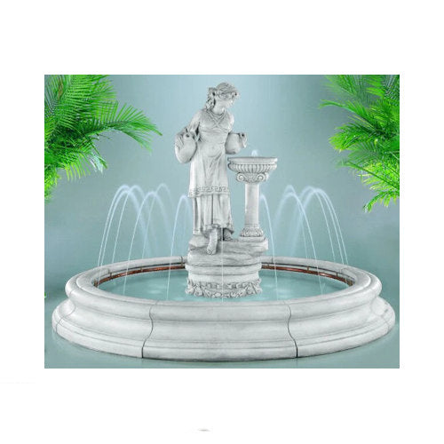 Angella In Toscana Pool Fountain with Spray Ring
