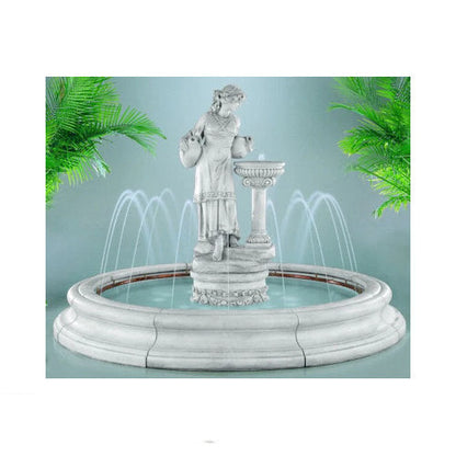 Angella In Toscana Pool Fountain with Spray Ring