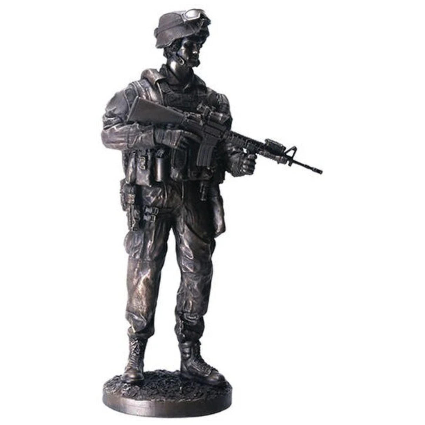 Armed Forces Rifleman Soldier Sculpture Military Hero