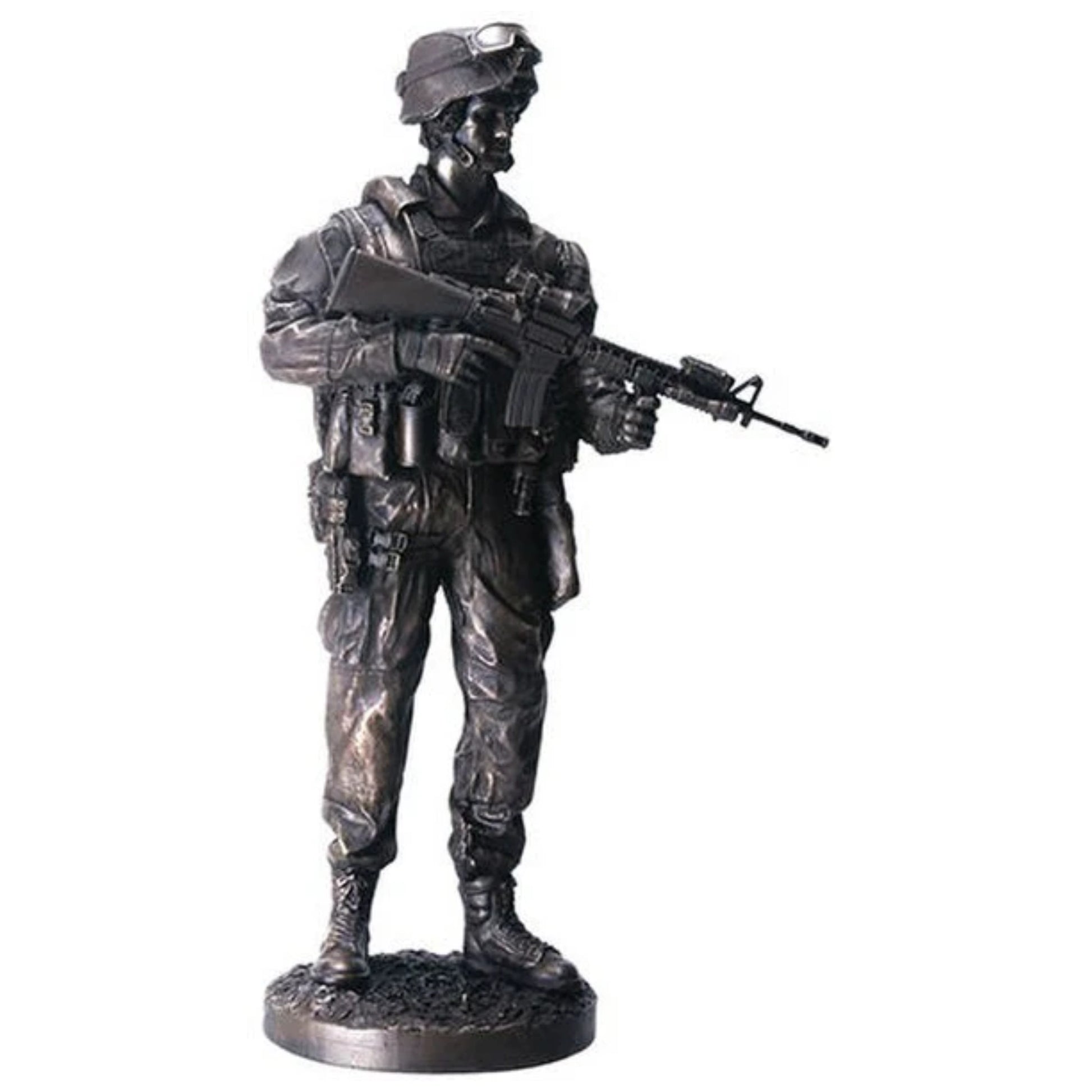 Armed Forces Rifleman Soldier Sculpture Military Hero