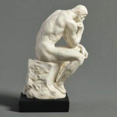 Auguste Rodin Thinker statue for office desk or library classical male figure sculpture