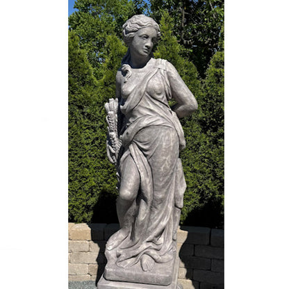 Autumn Season Fall Goddess Life-Size Woman Garden Statue American made