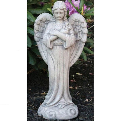 Ava Angel with Roses Statue