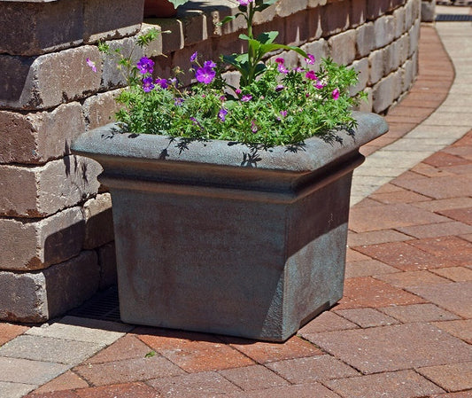 Avanti Quadrette outdoor garden planter square urn