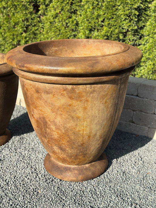 Architectural Avanti Cast Stone Garden Urn Planter large scale sculpture