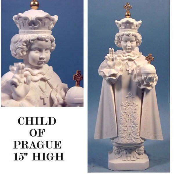 Infant Of Prague Sculpture Marble