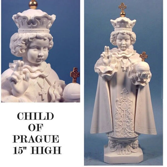 Infant Of Prague Sculpture Marble
