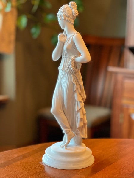 Roman Goddess Dancer Sculpture by Canova Sculptor Museum Replicas