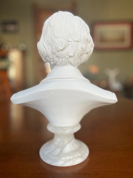 Abraham Lincoln Bust sculpture portrait statue marble Head President