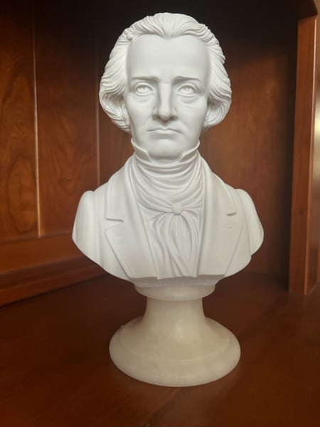 Hector Berlioz Composer Bust Marble Statue