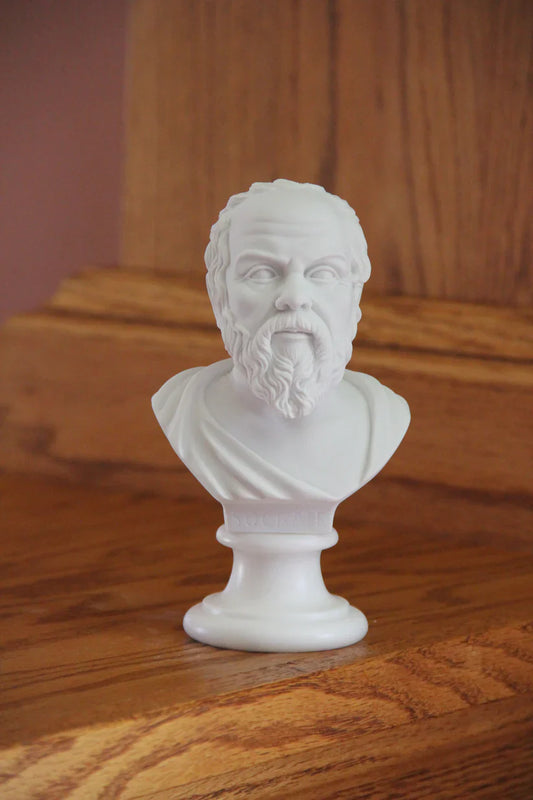 Bust of Socrates Marble Statue